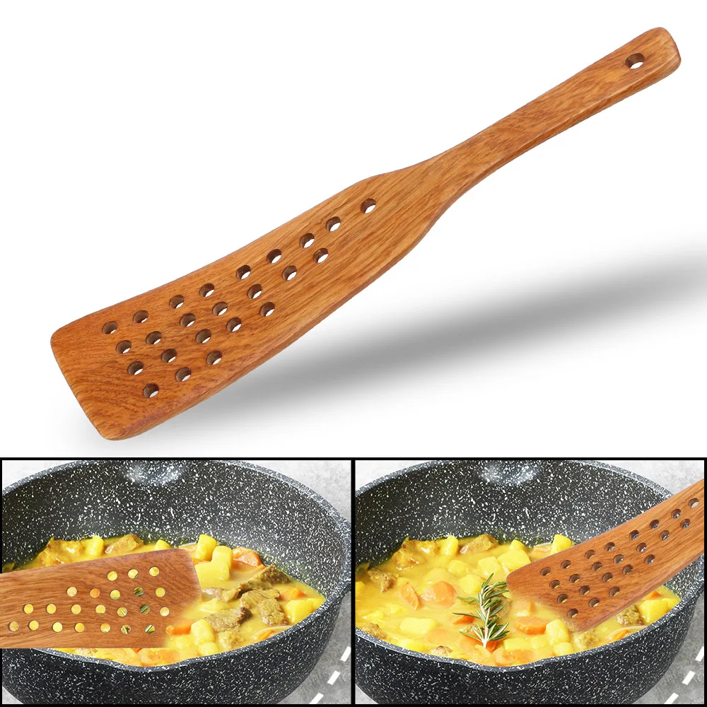 Hi Tech Kitchen Accessories - 프라이팬 스테이크용 필터 숟가락 논스틱 팬용
