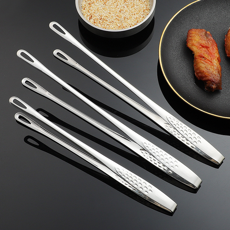 Hi Tech Kitchen Accessories - 304 스테인레스 스틸 음식 집게, 긴
