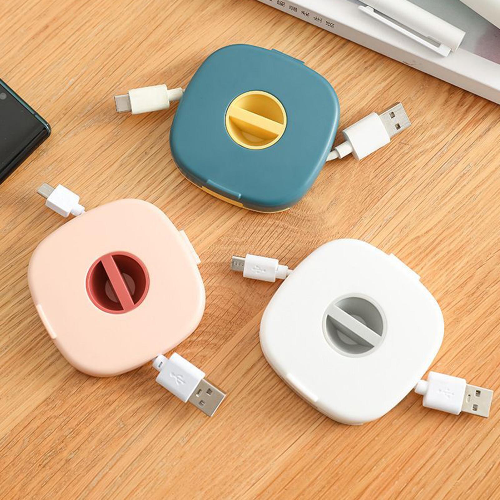 Tech Accessories For Iphone - 케이블 정리 케이스 충전기 코드 와인더