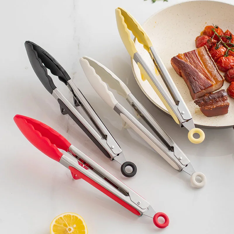 10 인치 음식 통 실리콘 미끄럼 방지 요리 클립 스테 - Hi Tech Kitchen Accessories 리뷰 및 가격