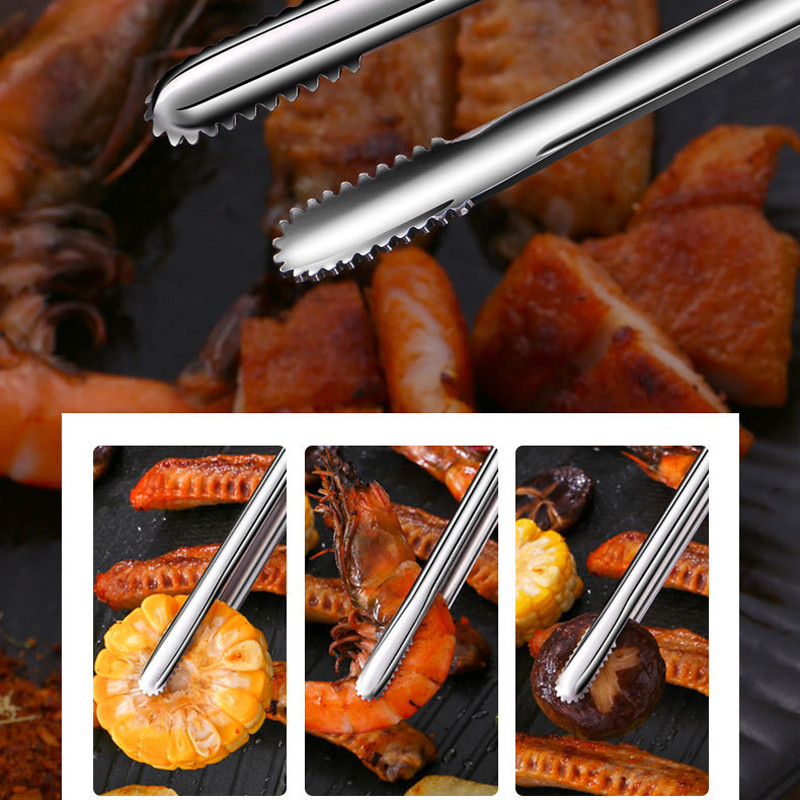 스테인레스 스틸 그릴 집게 음식 클립 바베큐 스테이크  - Hi Tech Kitchen Accessories 리뷰 및 가격