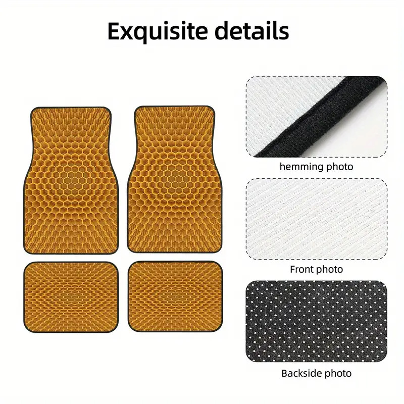 4개 미니멀리스트 테크 육각형 벌집 질감 인쇄 크리스탈 - Tech Accessories Luxury 리뷰 및 가격