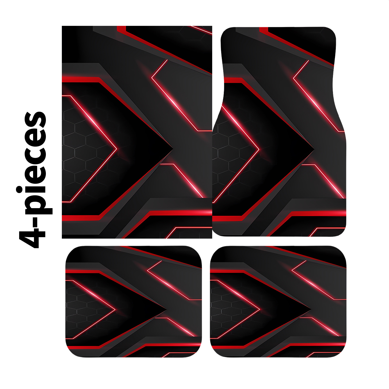 고급 자동차 실내용품 4종 세트, 기술적 감각의 기하학 - Tech Accessories Luxury 리뷰 및 가격