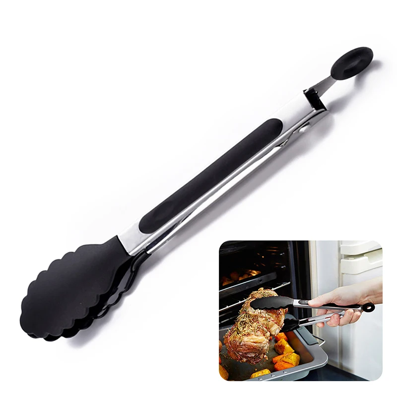 음식 통 스테인레스 스틸 주방 집게 실리콘 나일론 미끄 - Hi Tech Kitchen Accessories 리뷰 및 가격