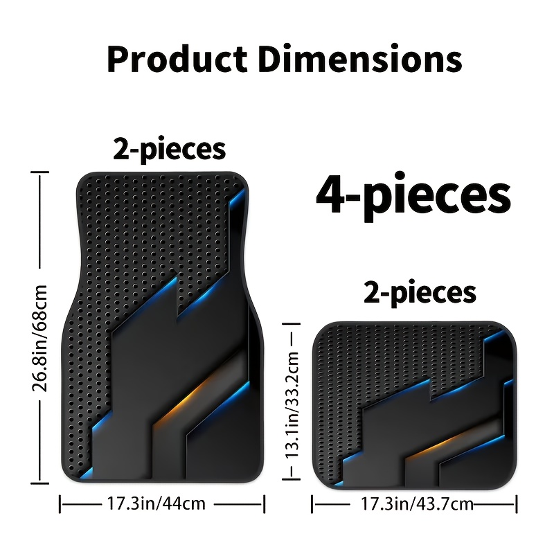 4개 세트 - 2D 프린트 - 창의적인 패턴 - 기술  - Tech Accessories Luxury 리뷰 및 가격